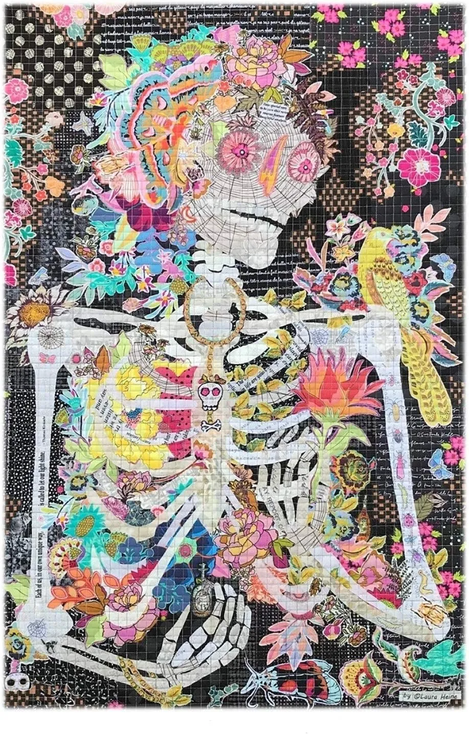 Laura Heine Dee Ceased, The Skeleton Pattern