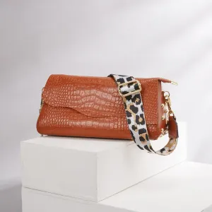 Leather Crossbody Bags Women Purse: Genuine Leather Cross Body Bag - Designer Shoulder Handbags