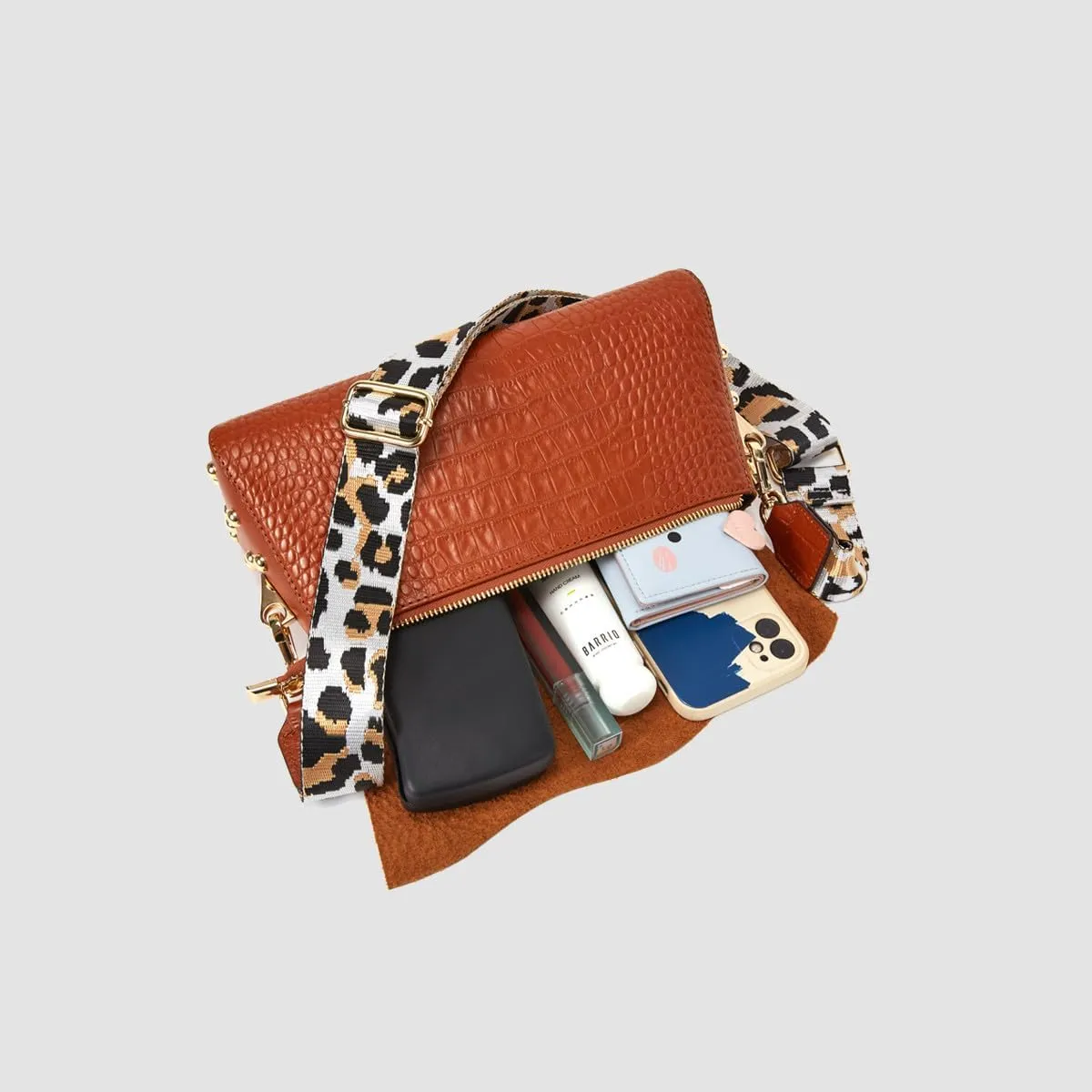 Leather Crossbody Bags Women Purse: Genuine Leather Cross Body Bag - Designer Shoulder Handbags
