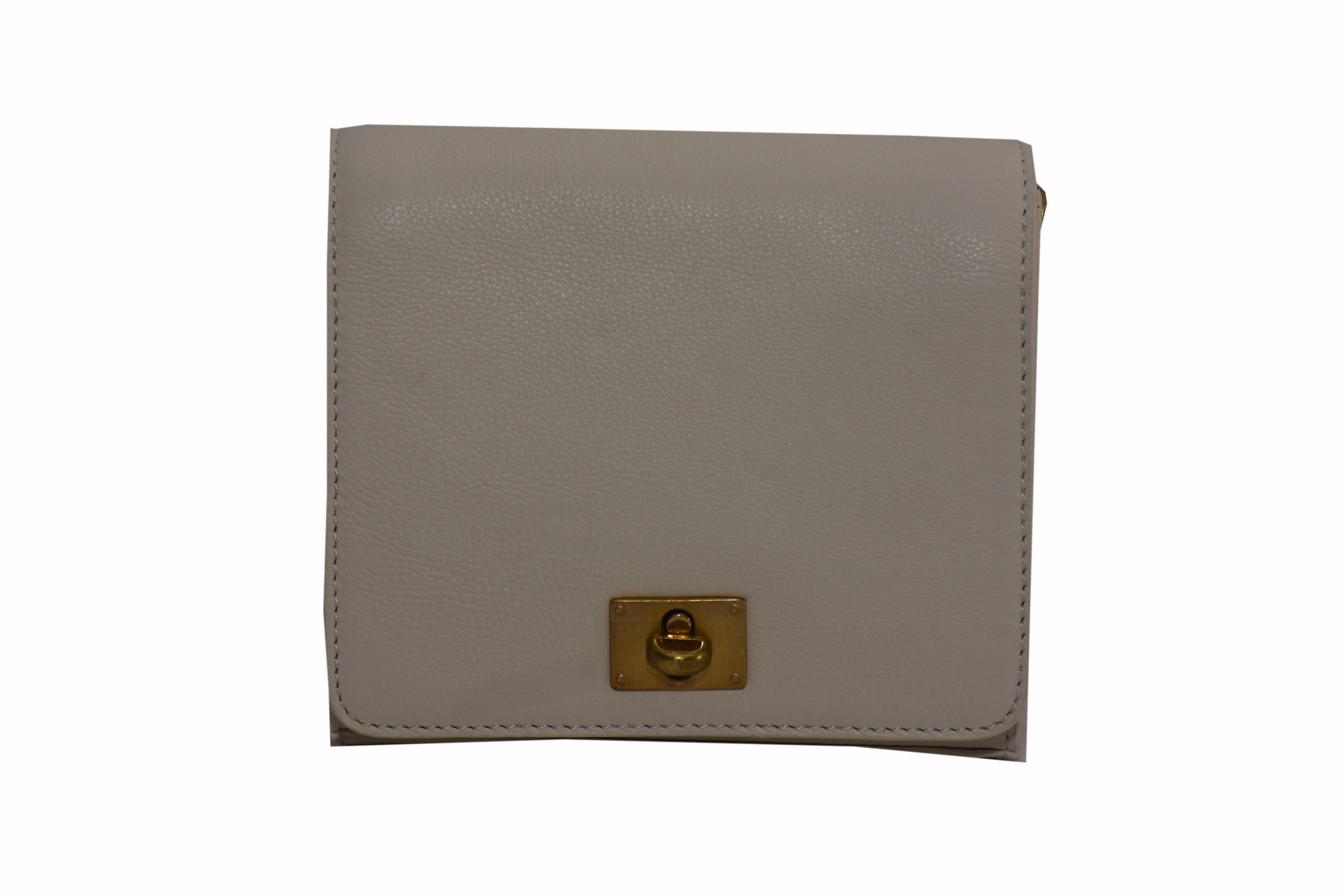 Leather Square Crossbody