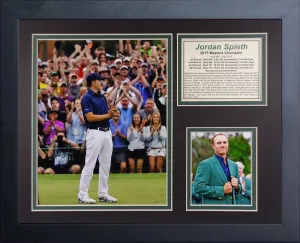 Legends Never Die Jordan Spieth 2015 Masters Champion Collage Photo Frame, 11" x 14" (12981U)