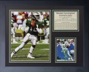 Legends Never Die "Randall Cunningham Framed Photo Collage, 11 x 14-Inch, (11754U)