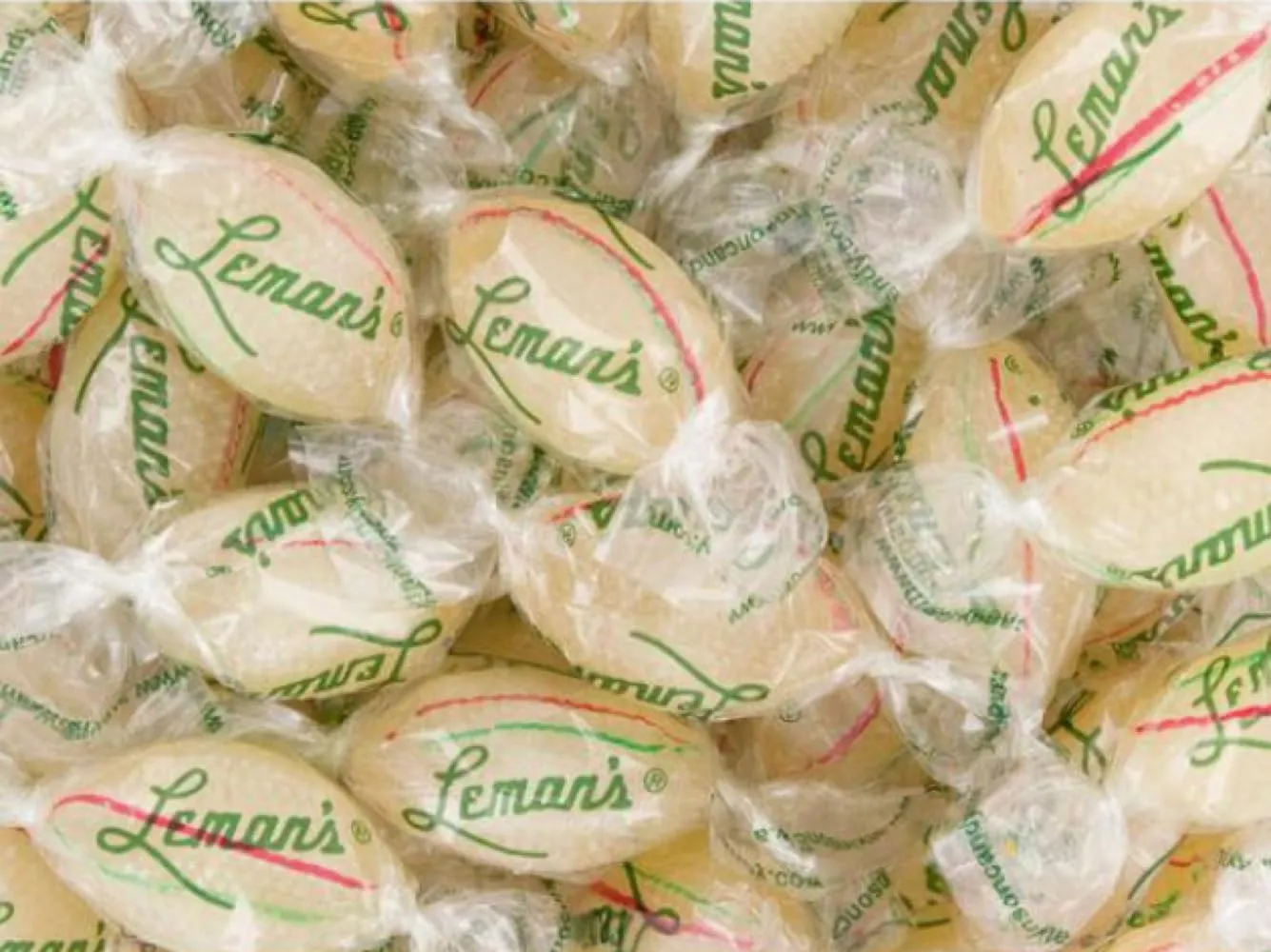 Lemans Mints Lemans Mints Football Football Candies Bulk Individually Wrapped Football Shaped Peppermints Hard Candy (2 Pound)