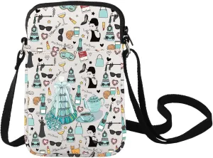 LEVLO Holly Golightly Crossbody Bag Holly & Paul Fans Gift Holly Classic Movies Shoulder Bag Holly Golightly Merch