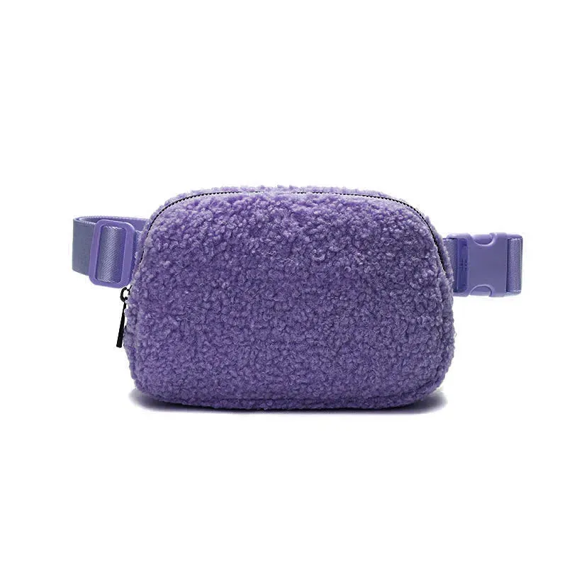 Lily | Casual Plush Crossbody Waist Bum Bag