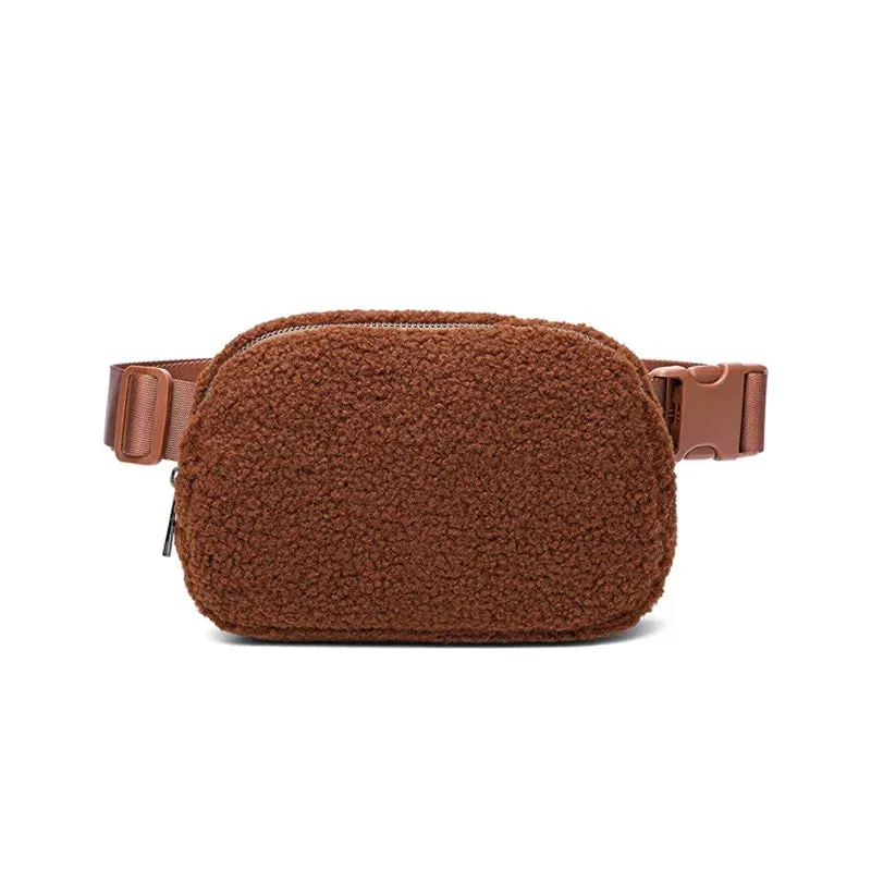 Lily | Casual Plush Crossbody Waist Bum Bag