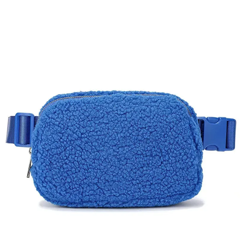 Lily | Casual Plush Crossbody Waist Bum Bag