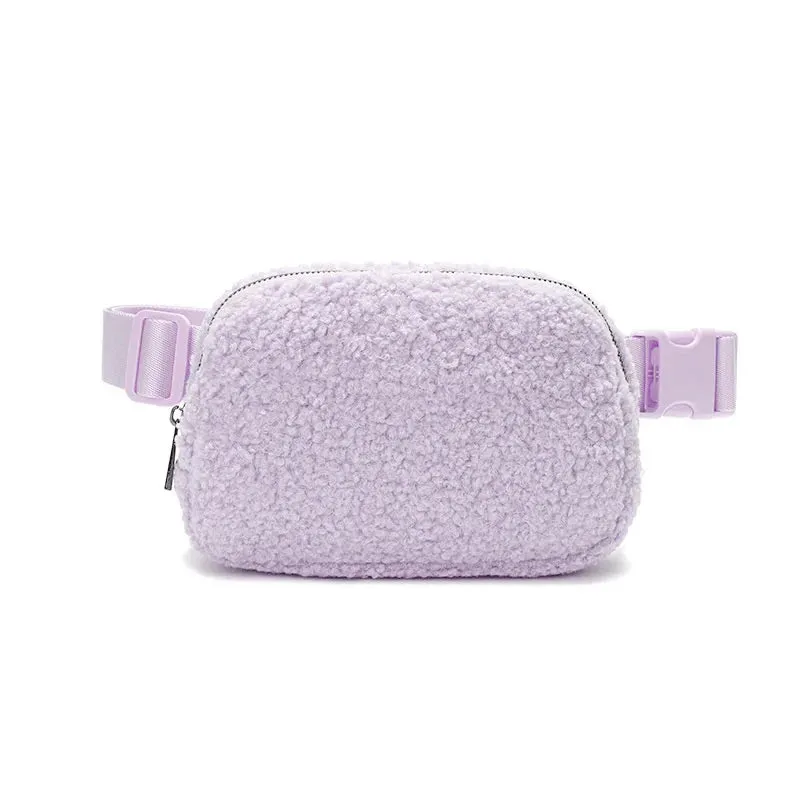Lily | Casual Plush Crossbody Waist Bum Bag