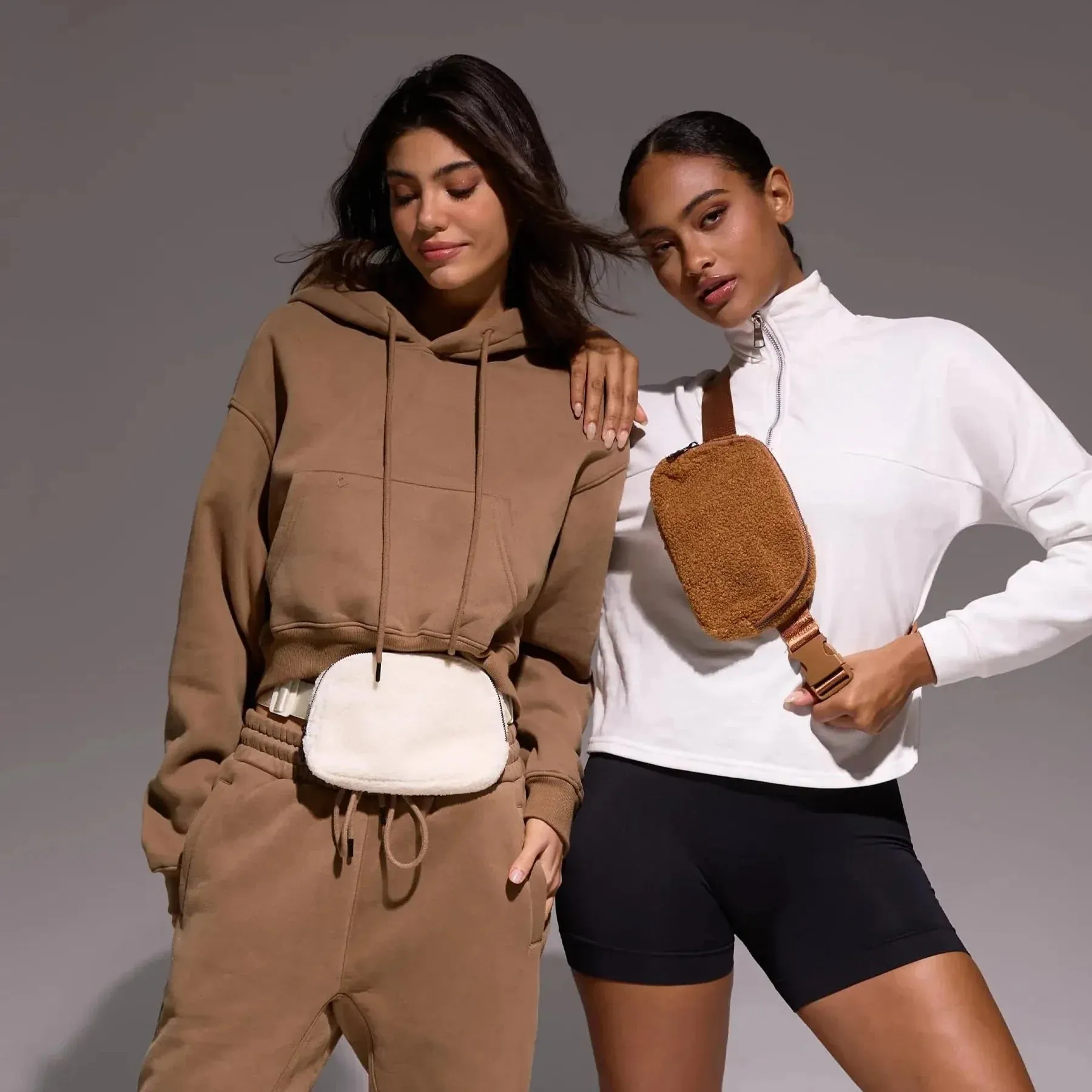 Lily | Casual Plush Crossbody Waist Bum Bag