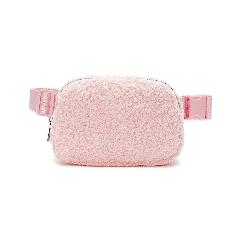 Lily | Casual Plush Crossbody Waist Bum Bag