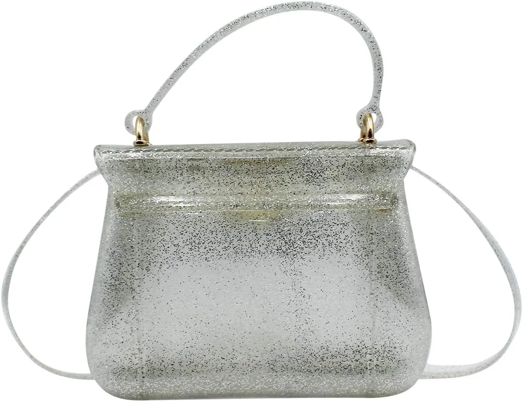 Little Girls Purse Small Candy Color Jelly Crossbody Bag Satchel Tote Handbag Shoulder