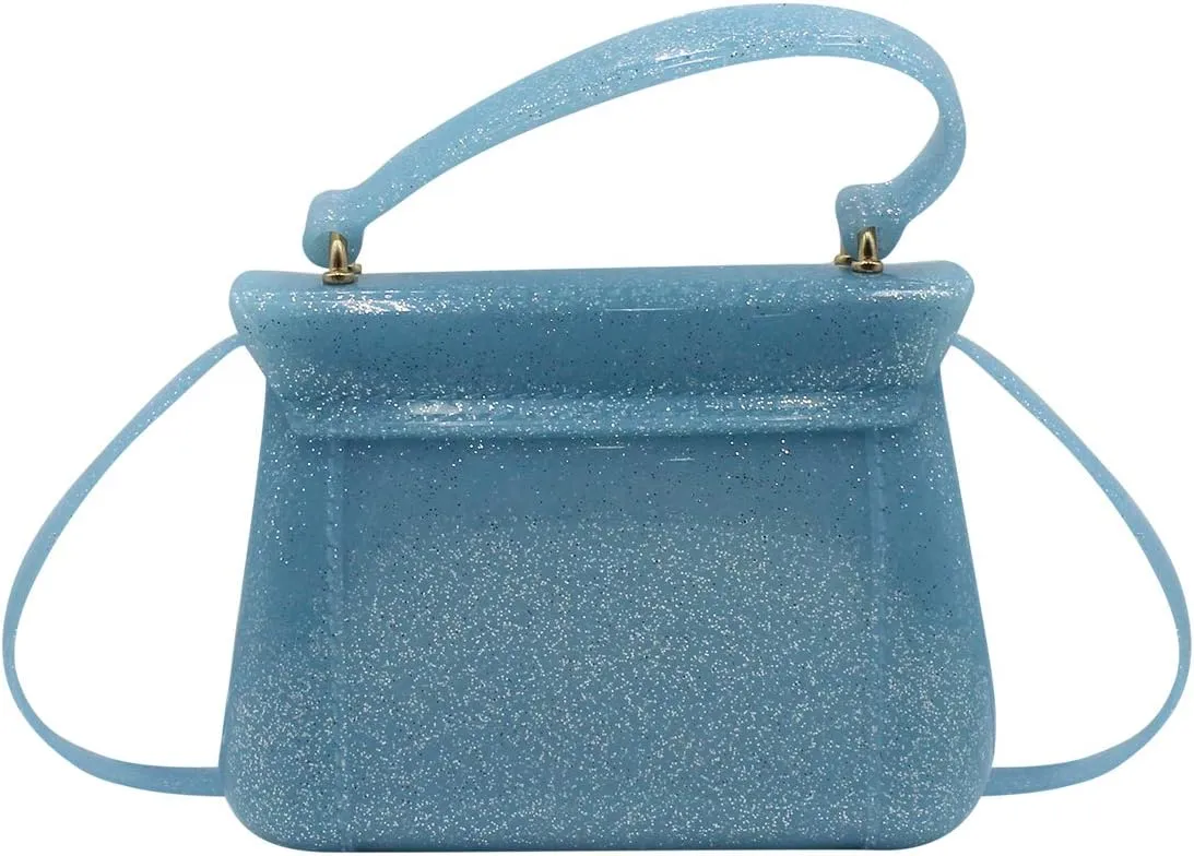 Little Girls Purse Small Candy Color Jelly Crossbody Bag Satchel Tote Handbag Shoulder
