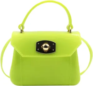 Little Girls Purse Small Candy Color Jelly Crossbody Bag Satchel Tote Handbag Shoulder