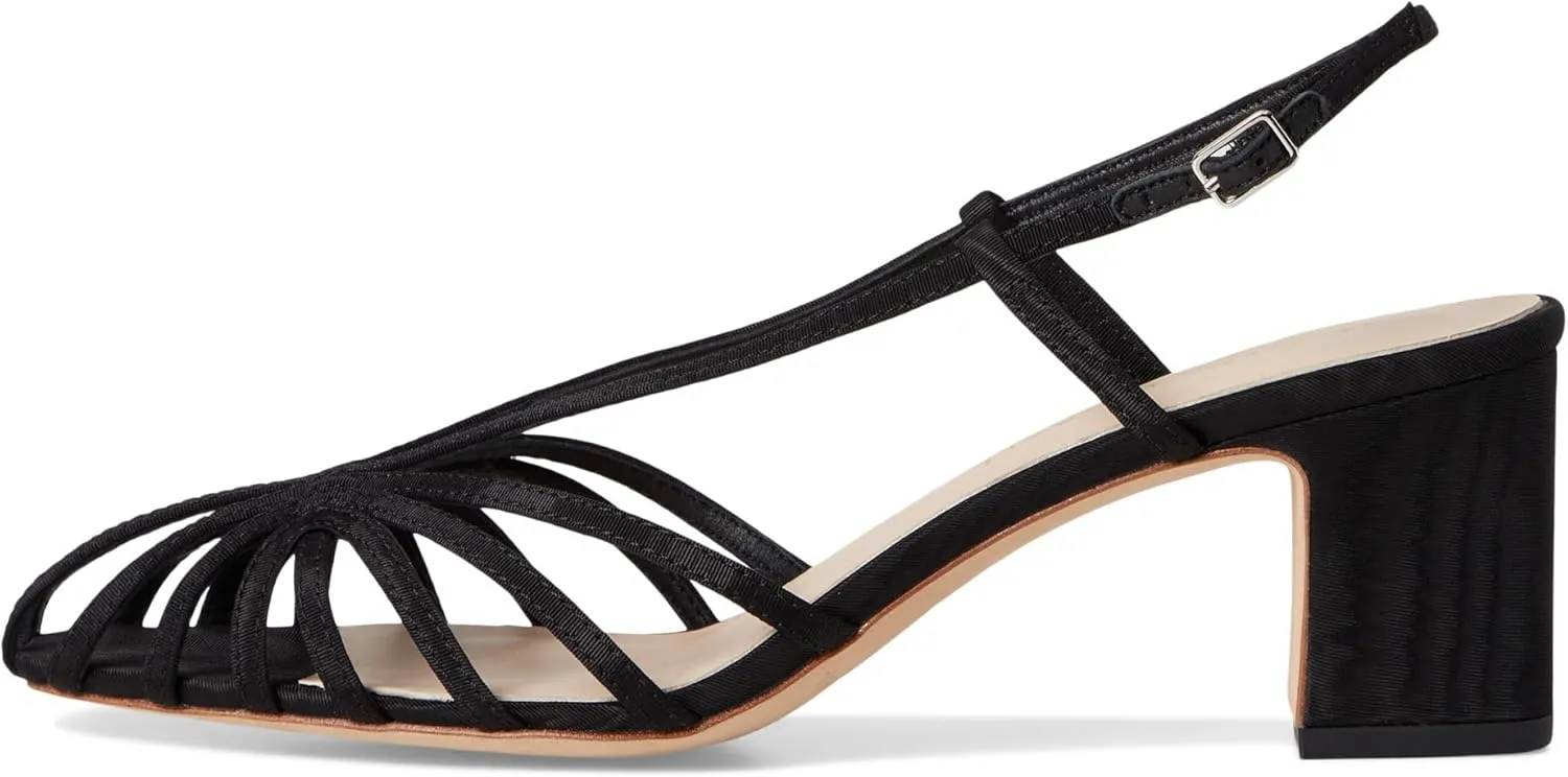 Loeffler Randall Women's Priscilla Lattice Slingback Heeled Sandals