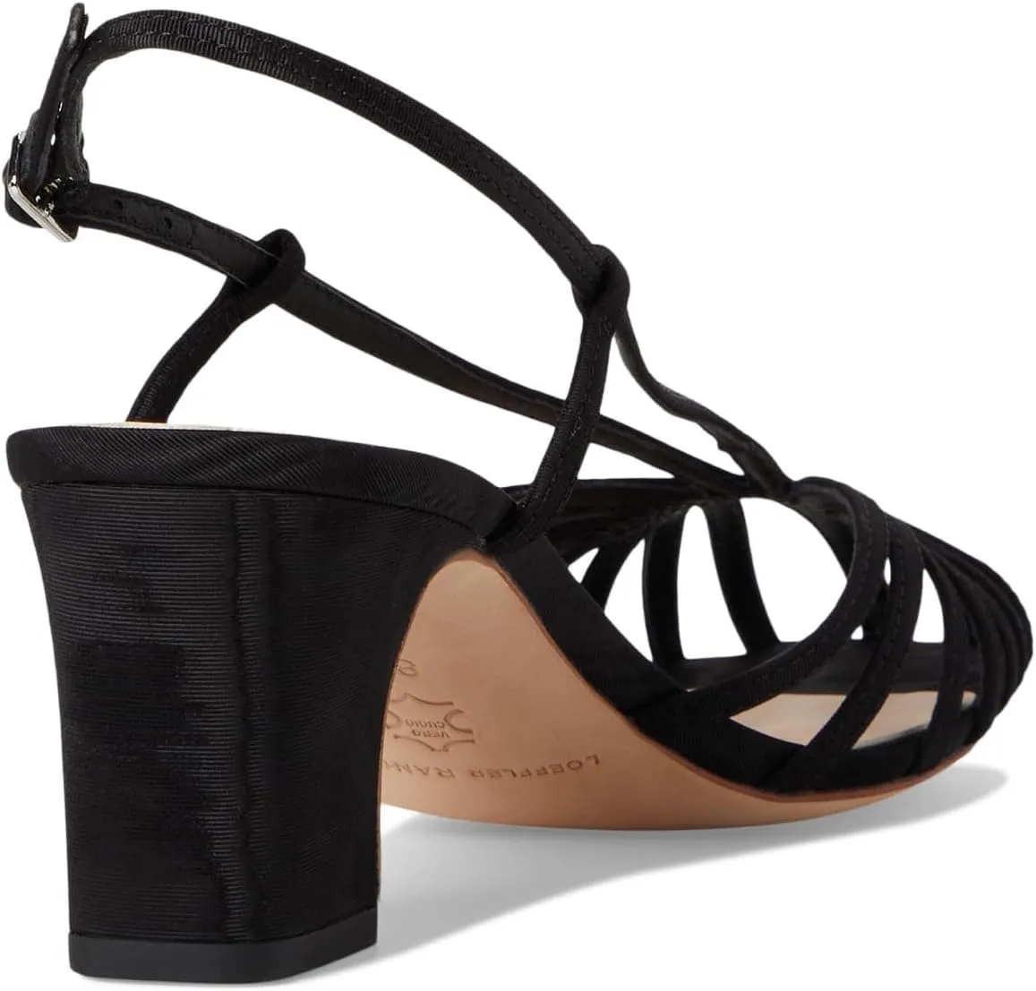 Loeffler Randall Women's Priscilla Lattice Slingback Heeled Sandals