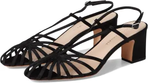 Loeffler Randall Women's Priscilla Lattice Slingback Heeled Sandals