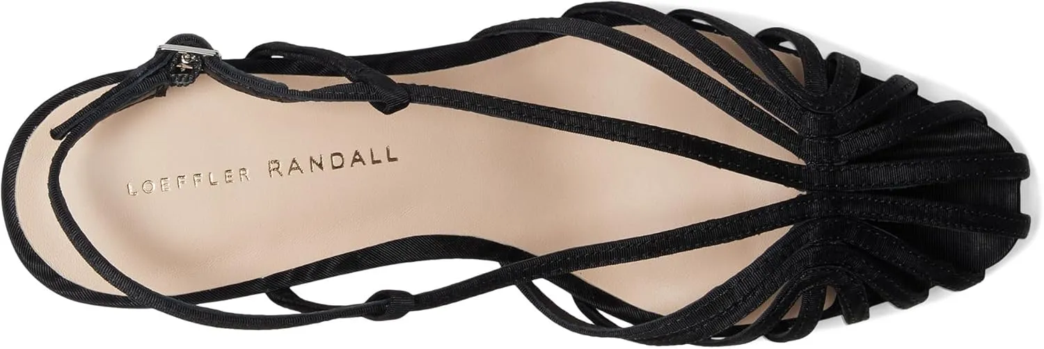 Loeffler Randall Women's Priscilla Lattice Slingback Heeled Sandals