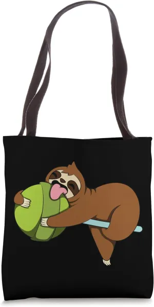 Lollipop Sloth Tote Bag