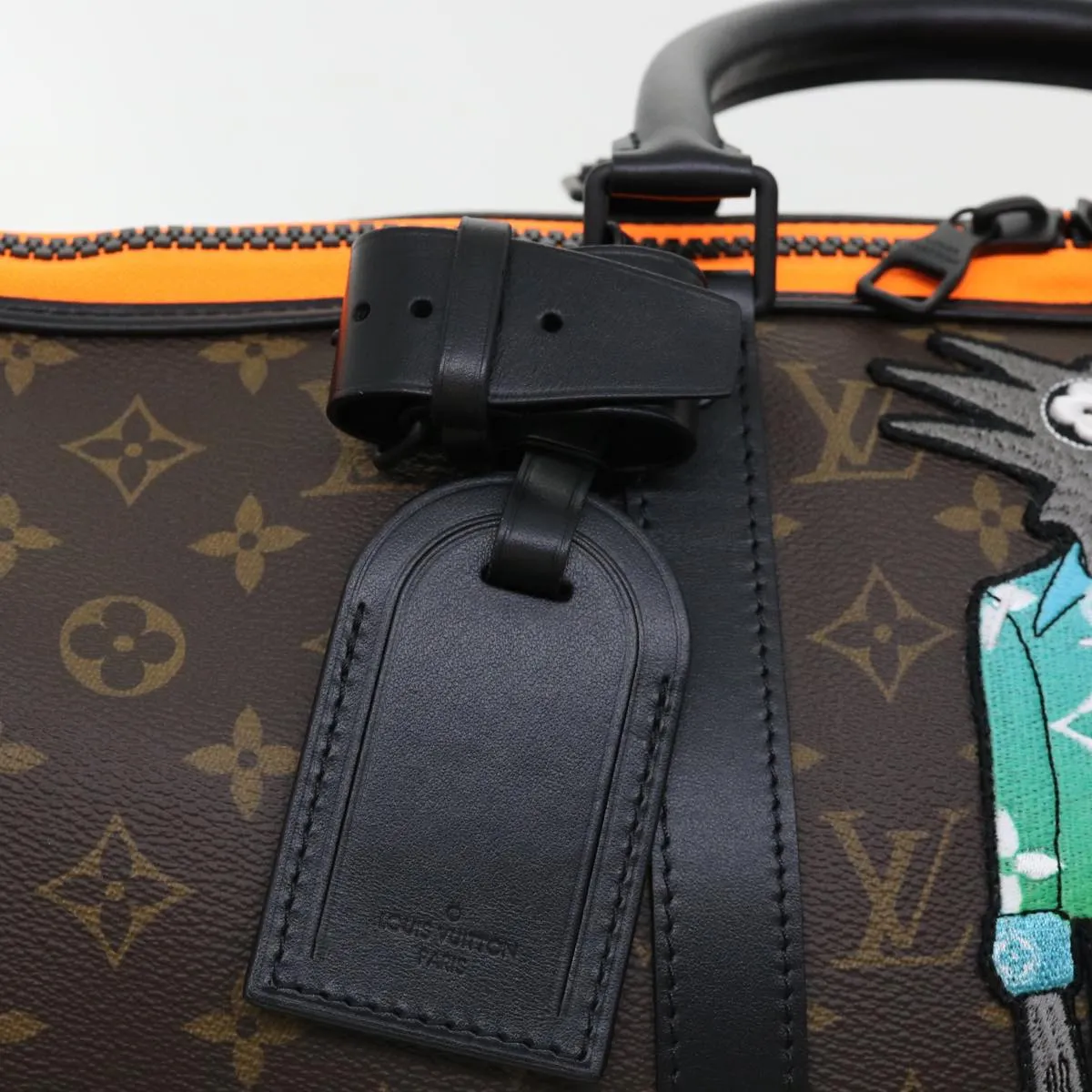 LOUIS VUITTON Cartoon Virgil Keepall Bandouliere50 Boston Bag M45616 31893S