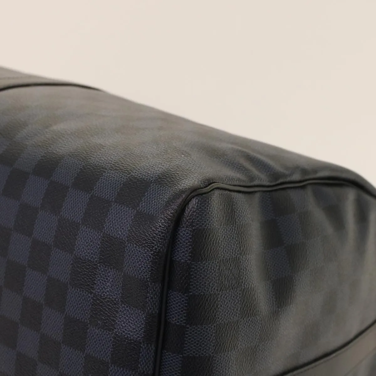 LOUIS VUITTON Damier Graphite Keepall Bandouliere 55 Bag N41413 LV 47480S