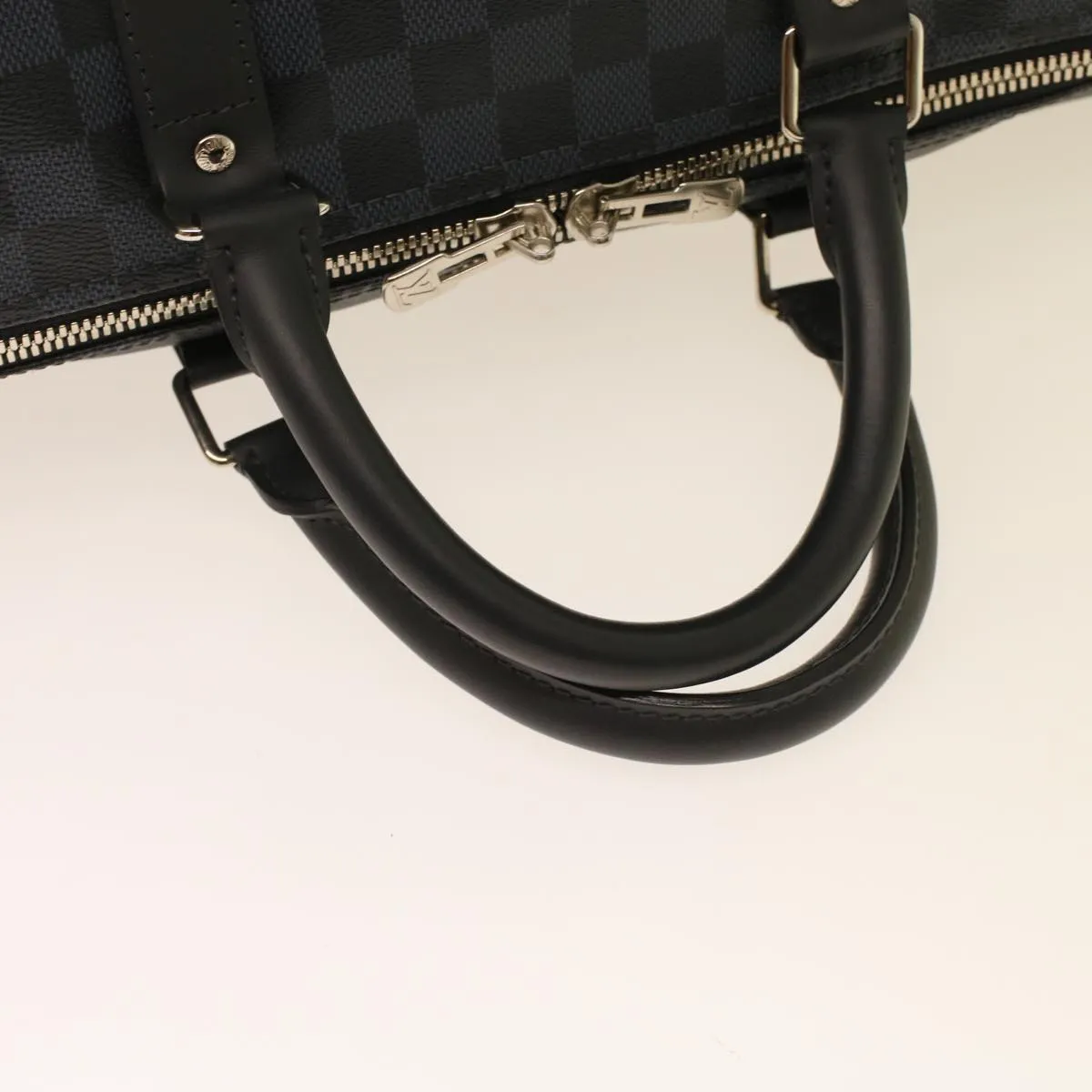 LOUIS VUITTON Damier Graphite Keepall Bandouliere 55 Bag N41413 LV 47480S