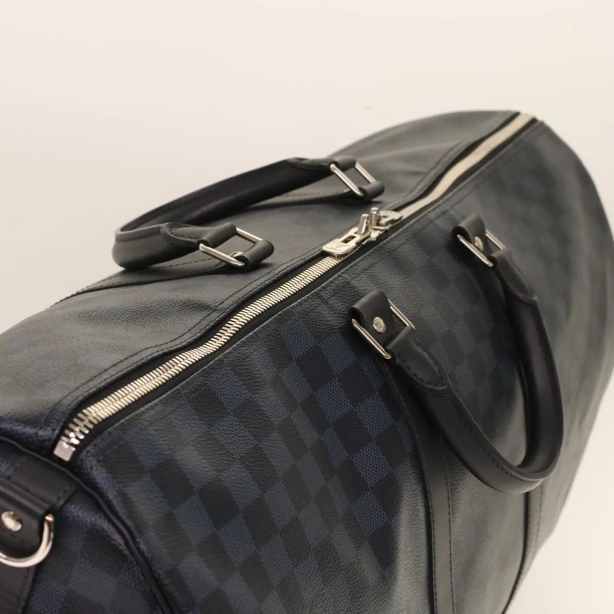 LOUIS VUITTON Damier Graphite Keepall Bandouliere 55 Bag N41413 LV 47480S