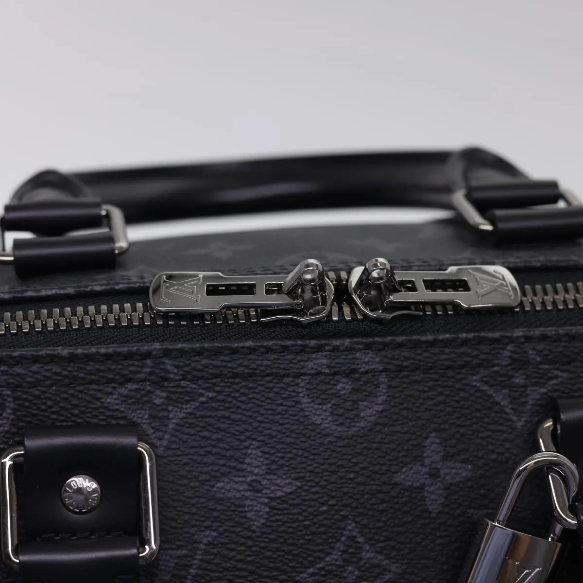 LOUIS VUITTON Eclipse Keepall Bandouliere 45 Boston Bag M43278 LV 40033S