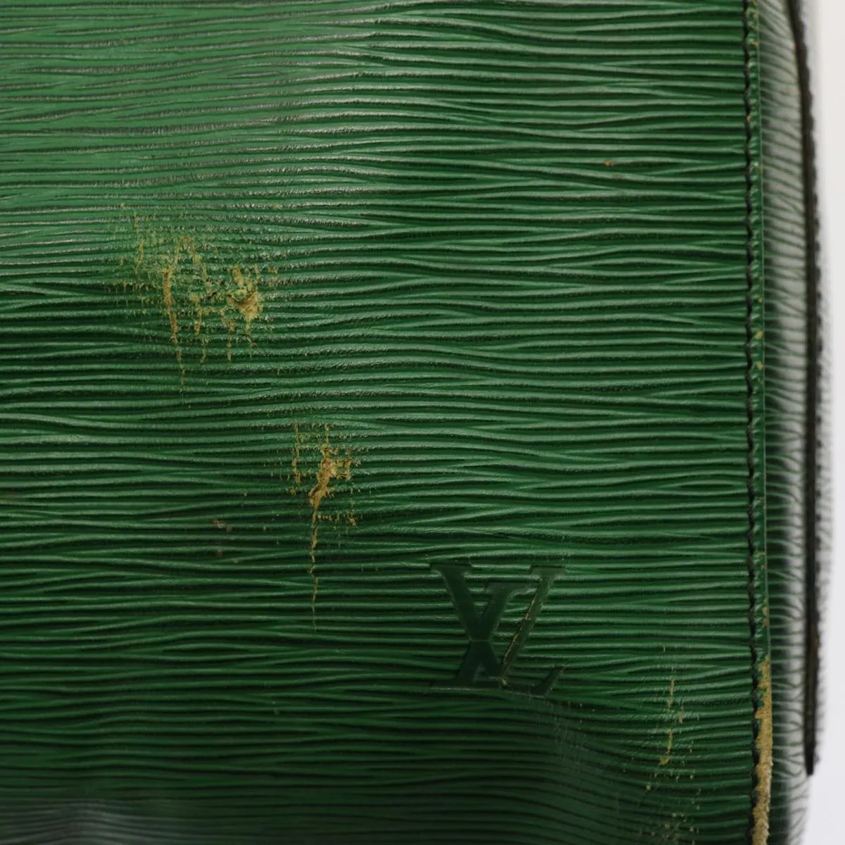 LOUIS VUITTON Epi Keepall 60 Boston Bag Green M42944 LV 77124