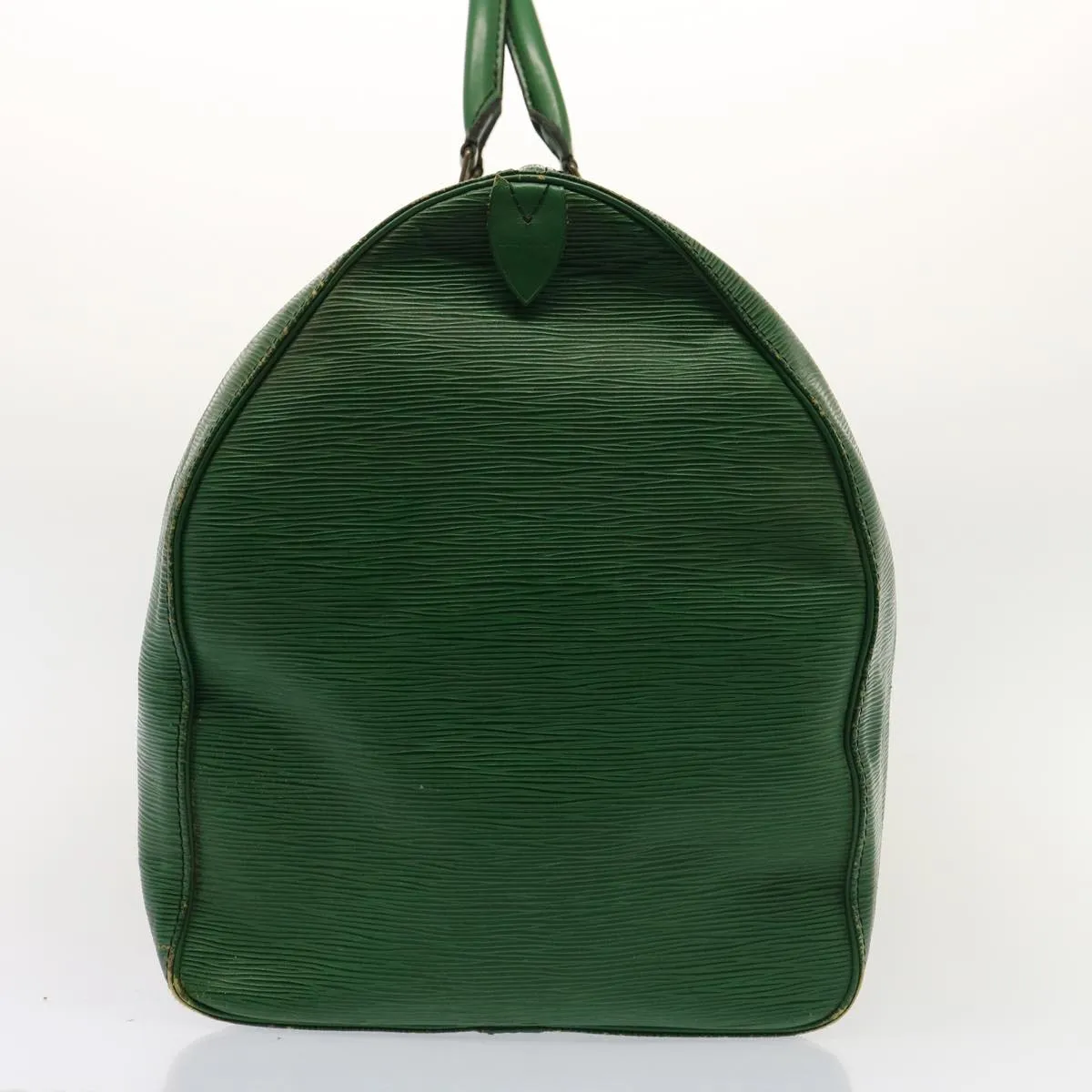LOUIS VUITTON Epi Keepall 60 Boston Bag Green M42944 LV 77124