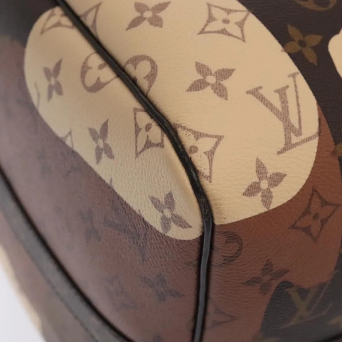 LOUIS VUITTON LV Portrait Keepall Bandouliere 55 Bag Brown M46677 86022S