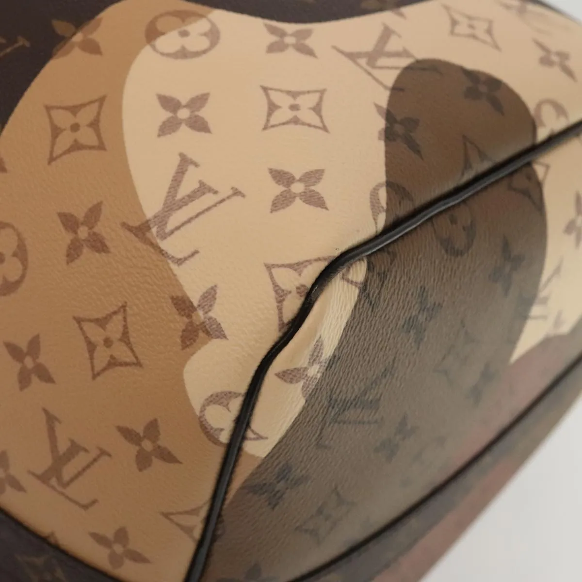 LOUIS VUITTON LV Portrait Keepall Bandouliere 55 Bag Brown M46677 86022S