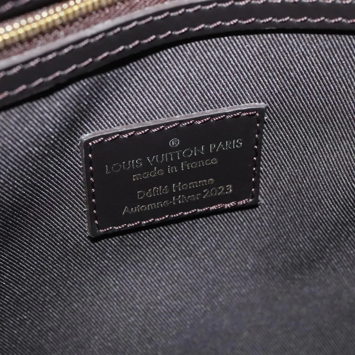 LOUIS VUITTON LV Portrait Keepall Bandouliere 55 Bag Brown M46677 86022S