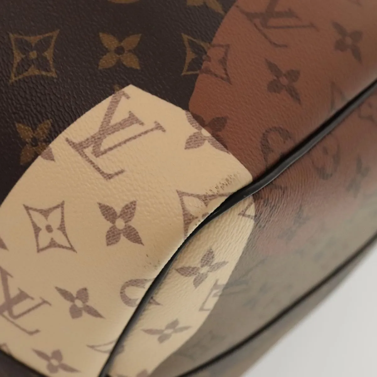 LOUIS VUITTON LV Portrait Keepall Bandouliere 55 Bag Brown M46677 86022S