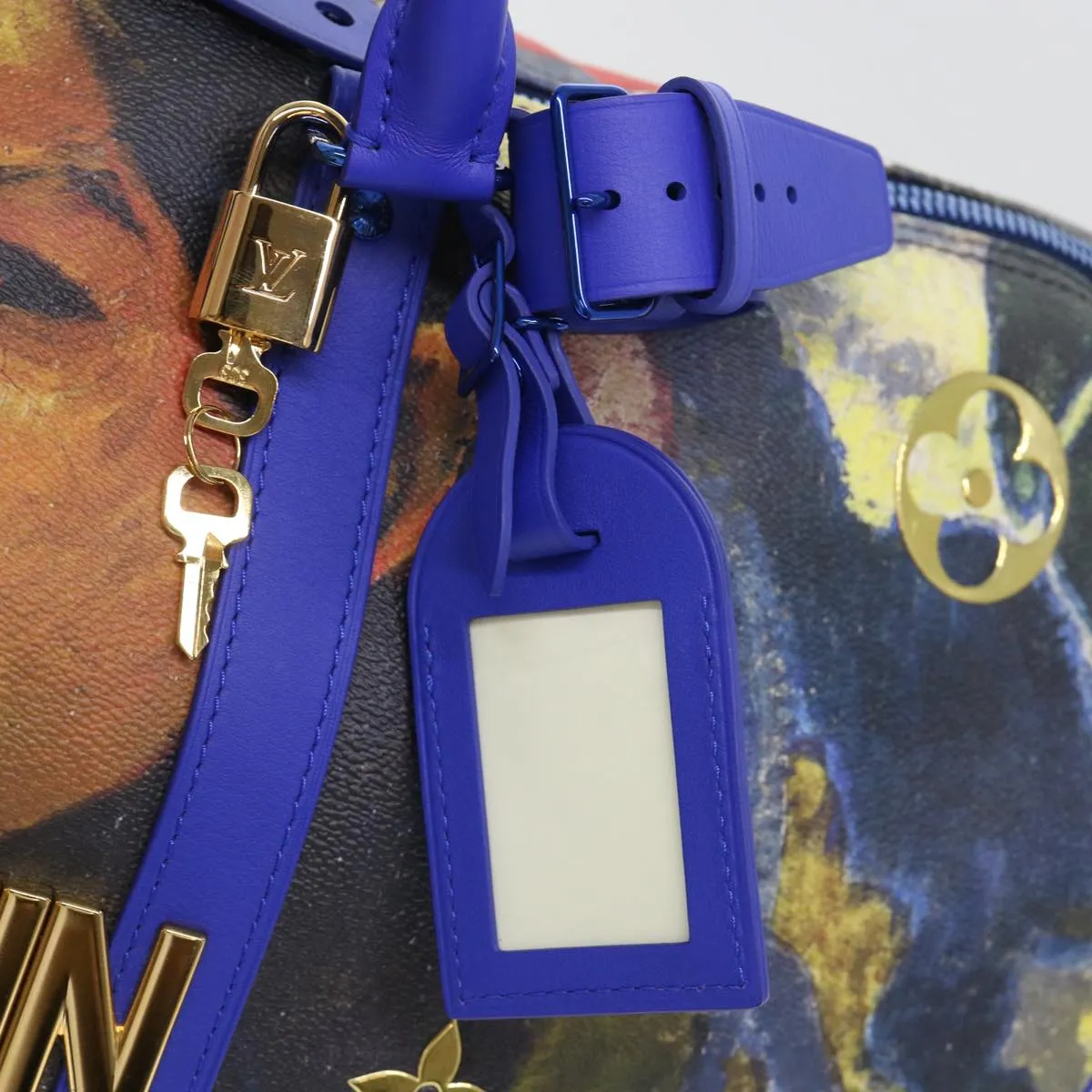 LOUIS VUITTON Masters Collection Keepall Bandouliere 50 Bag Gauguin 52948S
