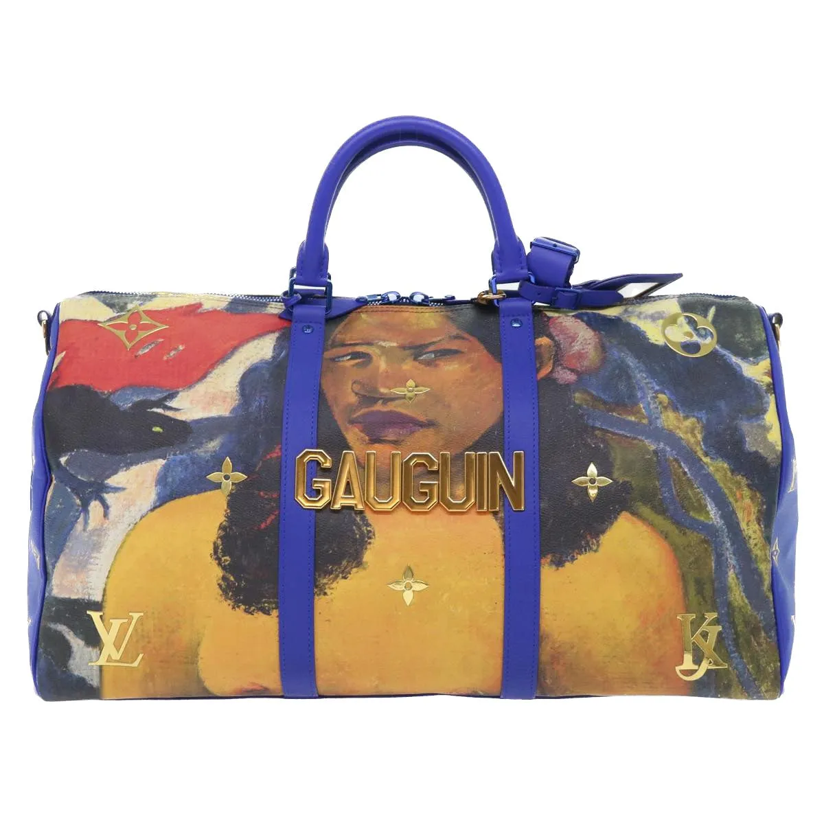 LOUIS VUITTON Masters Collection Keepall Bandouliere 50 Bag Gauguin 52948S