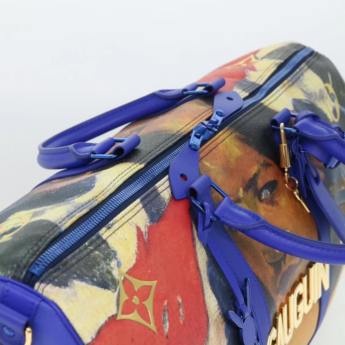 LOUIS VUITTON Masters Collection Keepall Bandouliere 50 Bag Gauguin 52948S