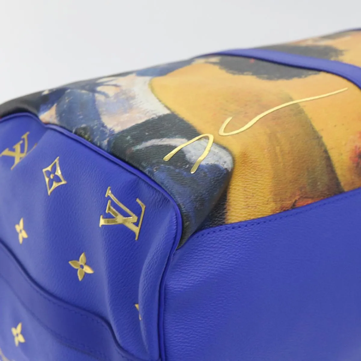 LOUIS VUITTON Masters Collection Keepall Bandouliere 50 Bag Gauguin 52948S