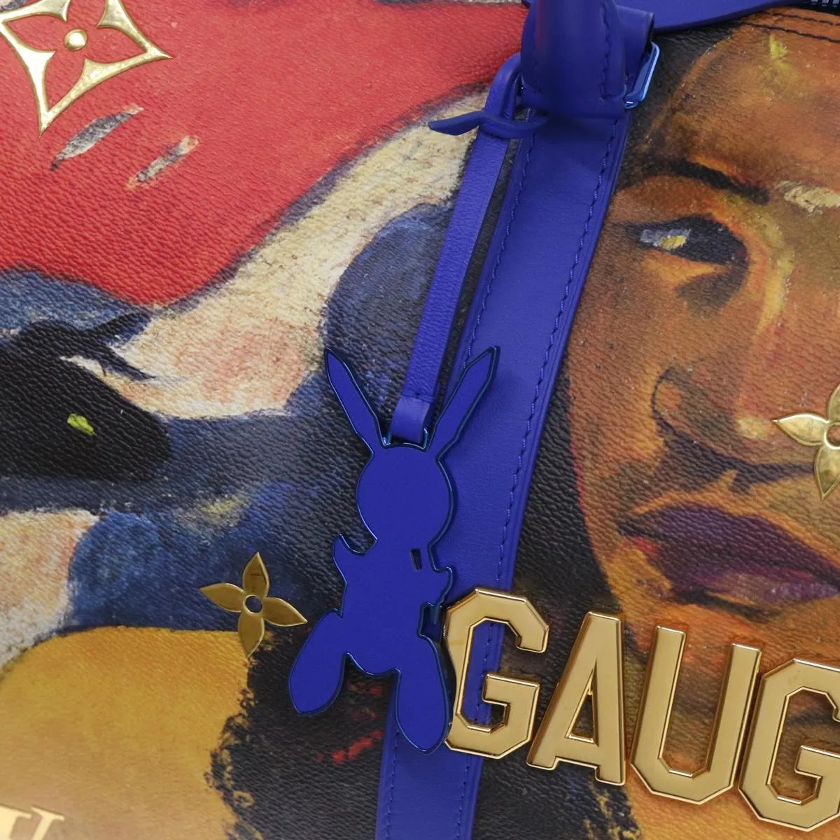 LOUIS VUITTON Masters Collection Keepall Bandouliere 50 Bag Gauguin 52948S