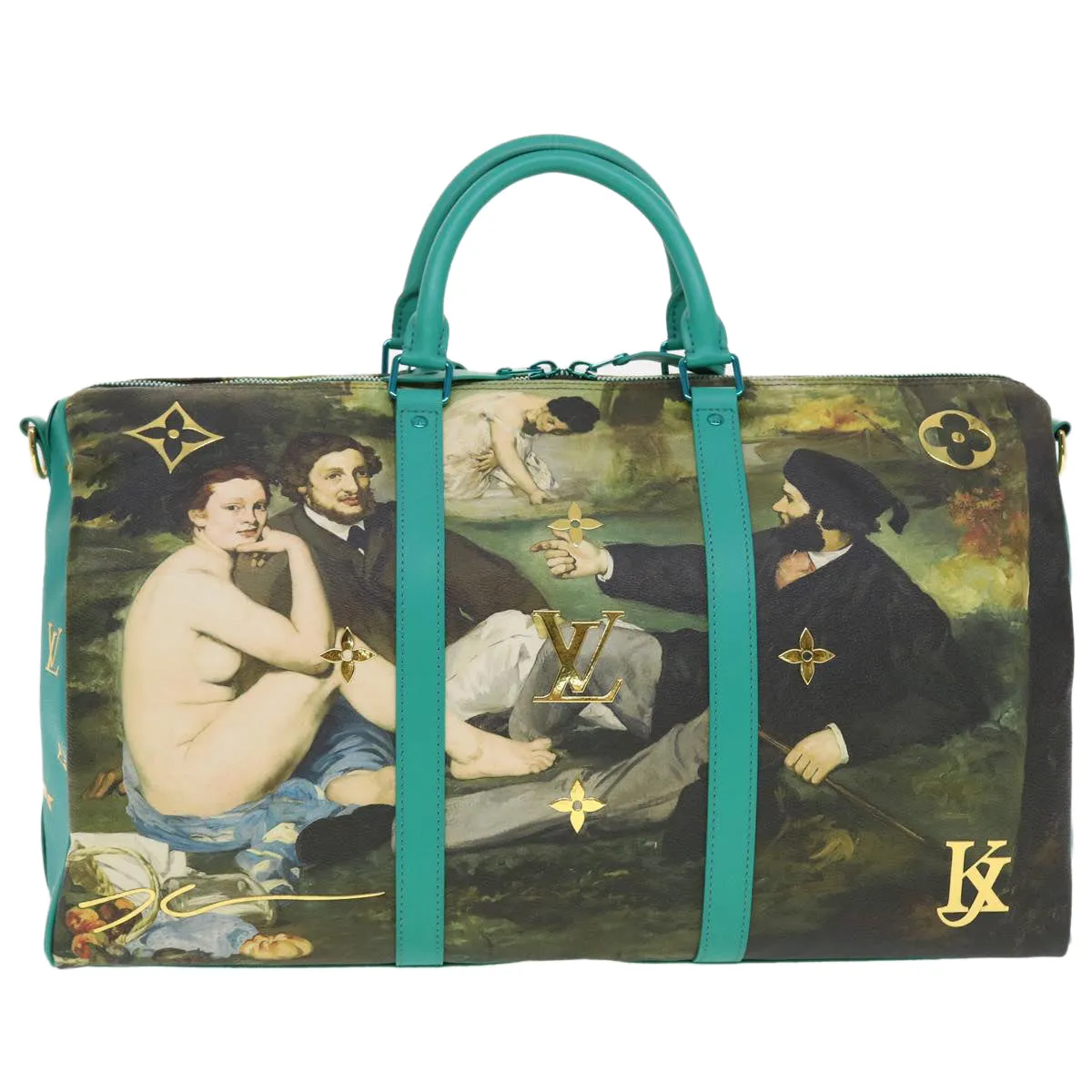 LOUIS VUITTON Masters Collection MANET Keepall Bandouliere 50 M43344 44429S