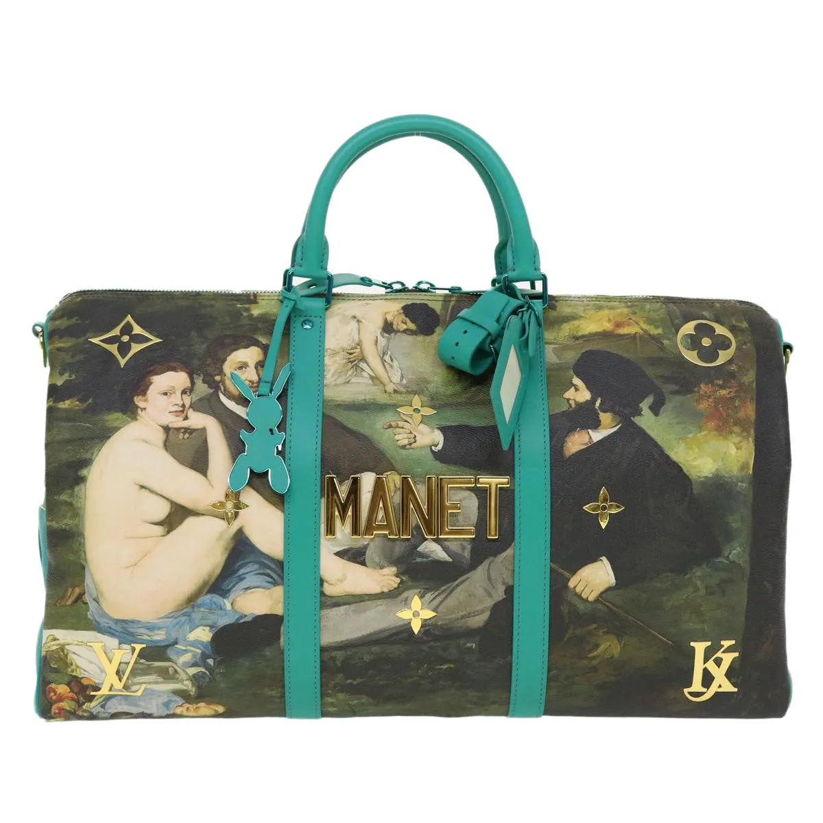 LOUIS VUITTON Masters Collection MANET Keepall Bandouliere 50 M43344 44429S