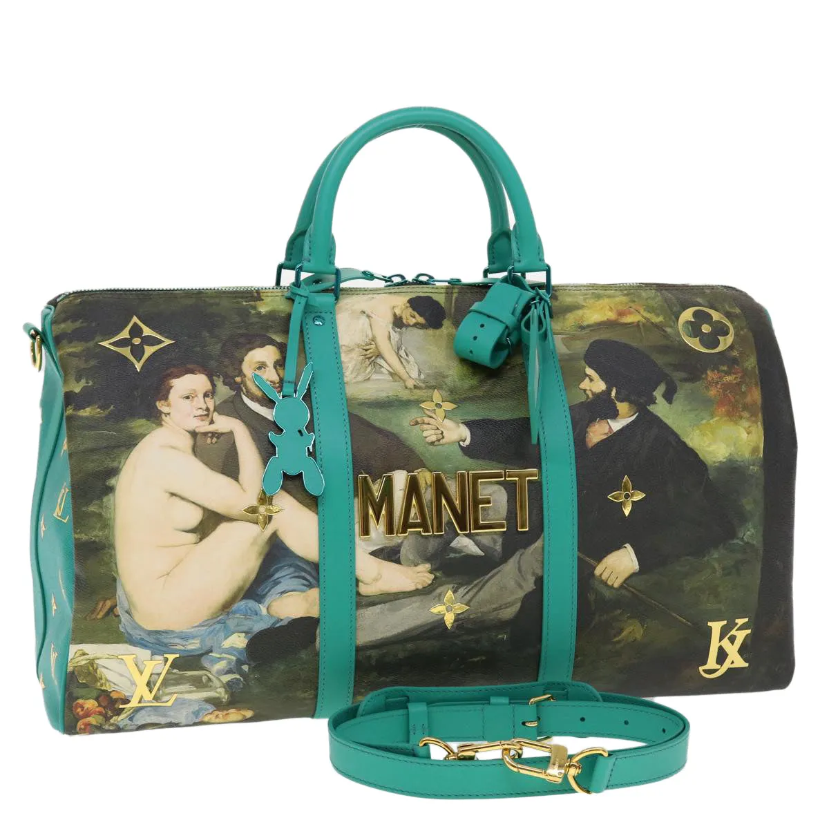 LOUIS VUITTON Masters Collection MANET Keepall Bandouliere 50 M43344 44429S