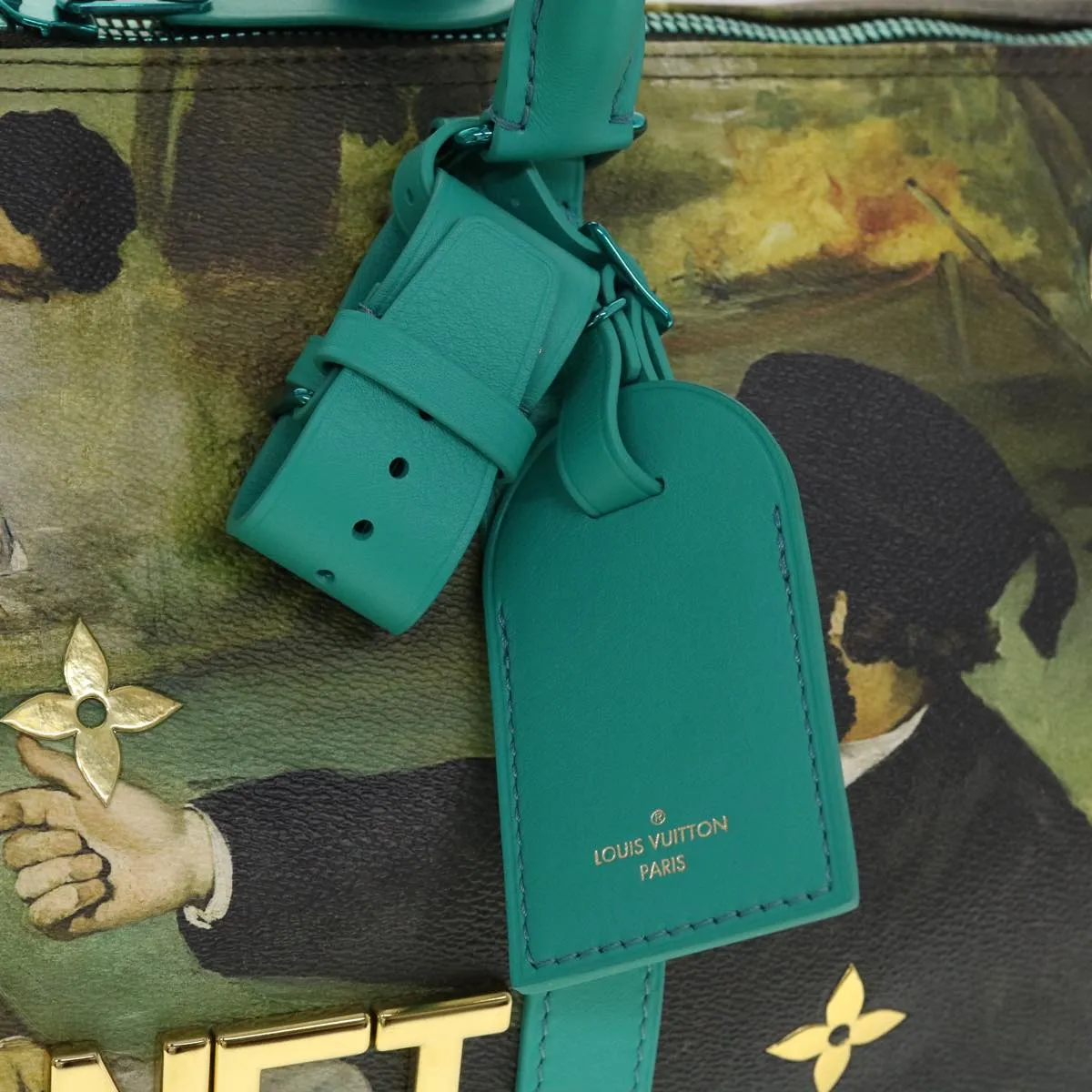 LOUIS VUITTON Masters Collection MANET Keepall Bandouliere 50 M43344 44429S