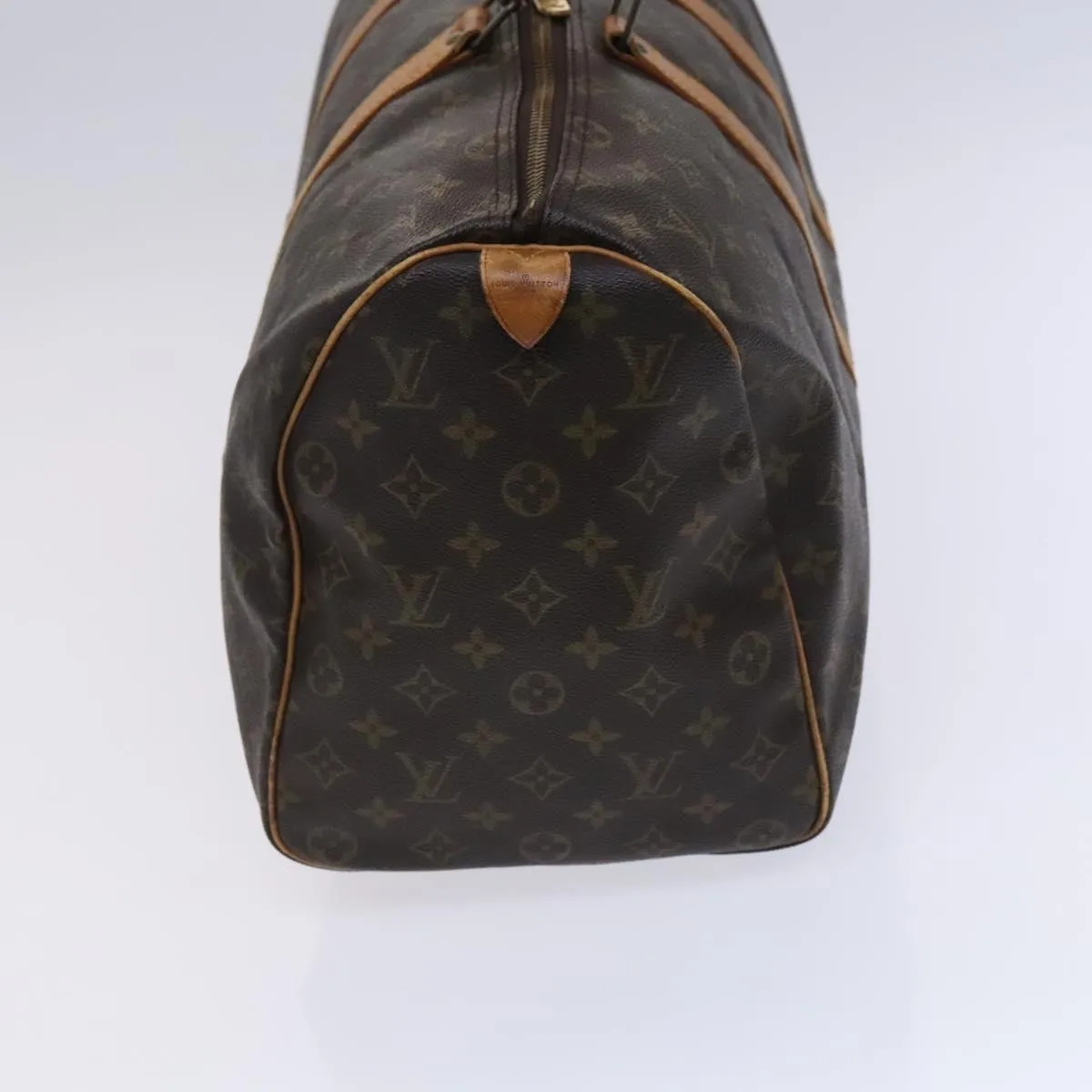 LOUIS VUITTON Monogram Keepall 45 Boston Bag M41428 LV Auth BD996