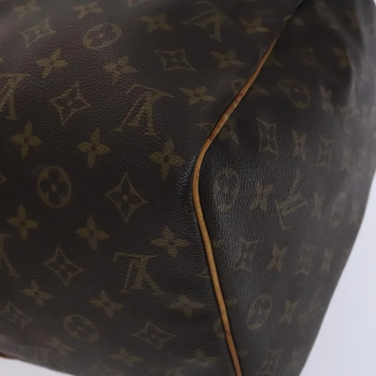 LOUIS VUITTON Monogram Keepall 45 Boston Bag M41428 LV Auth BD996