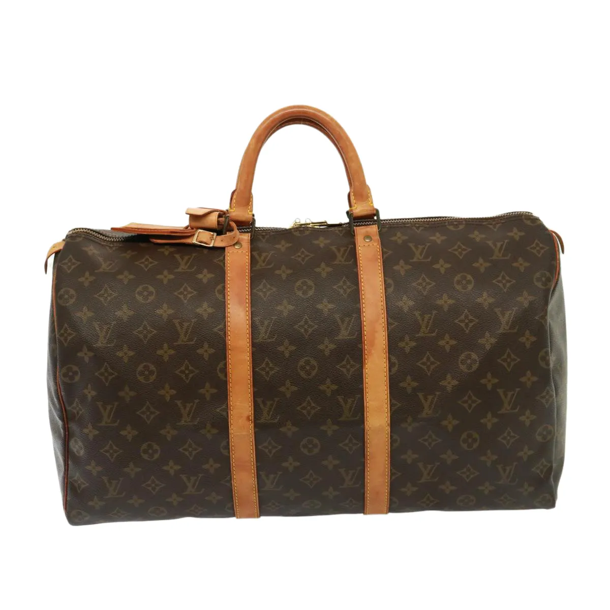 LOUIS VUITTON Monogram Keepall 50 Boston Bag M41426 LV 78437