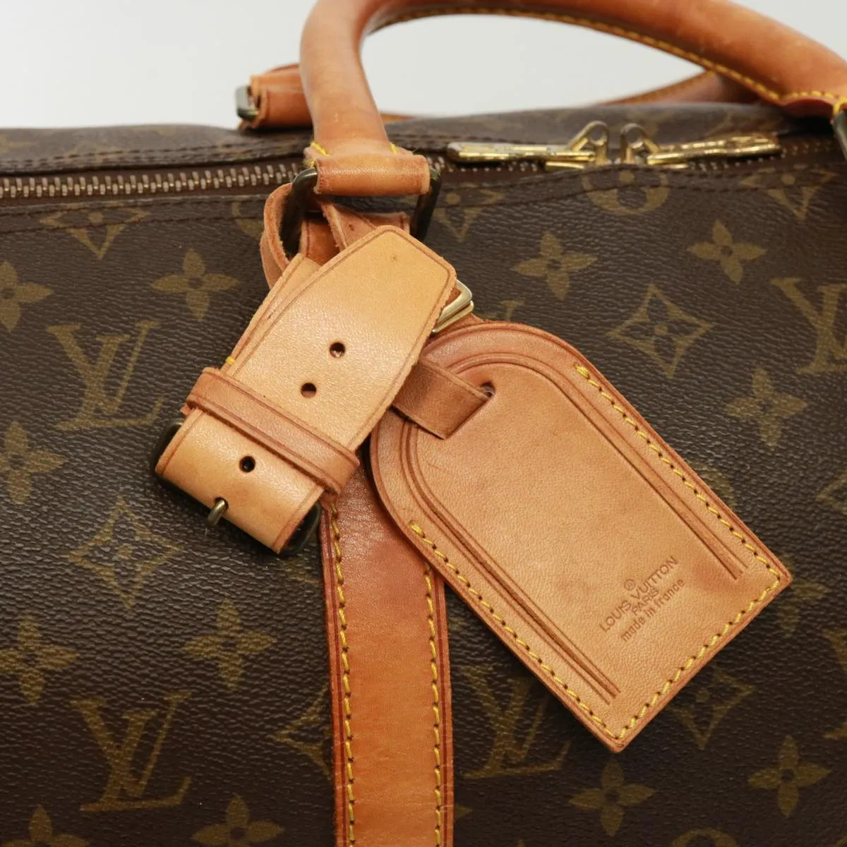 LOUIS VUITTON Monogram Keepall 50 Boston Bag M41426 LV 78437