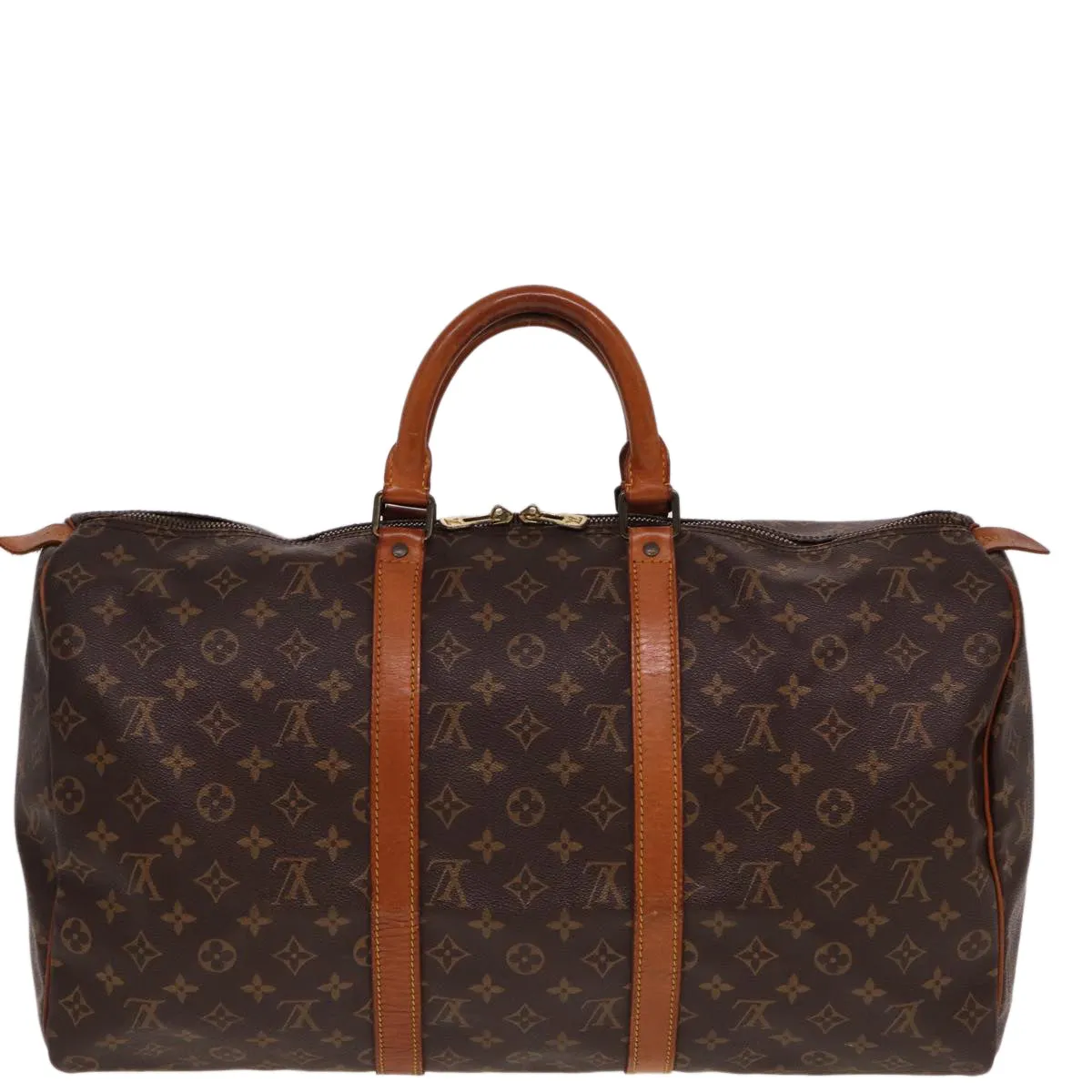 LOUIS VUITTON Monogram Keepall 50 Boston Bag M41426 LV 78741