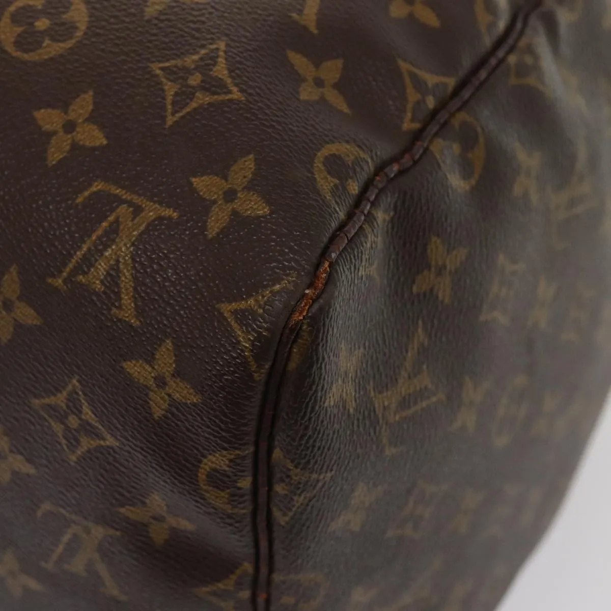 LOUIS VUITTON Monogram Keepall 55 Boston Bag M41424 LV 83918
