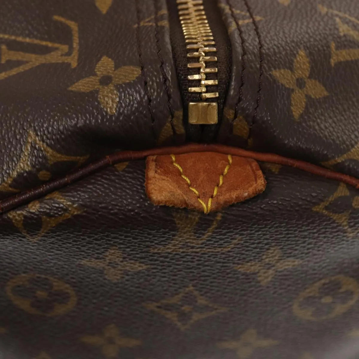 LOUIS VUITTON Monogram Keepall 55 Boston Bag M41424 LV 83918