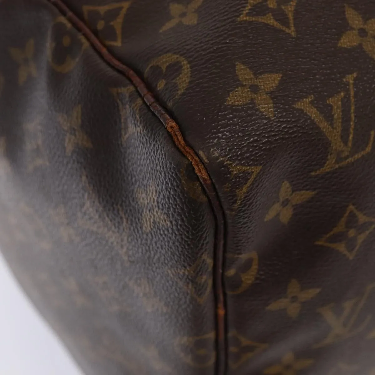 LOUIS VUITTON Monogram Keepall 55 Boston Bag M41424 LV 83918